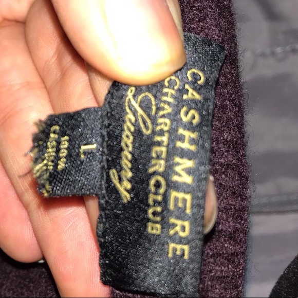 Charter Club 100% Cashmere Sweater - Picture 5 of 5